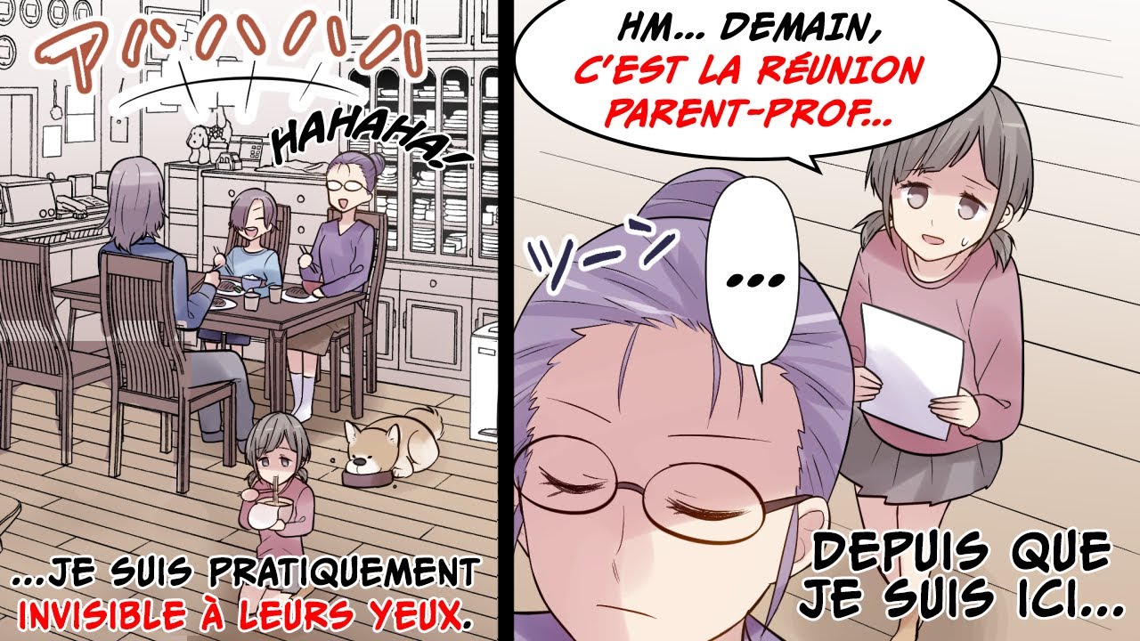 Mes parents sont morts dans un accident. Je doit vivre chez la famille