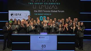 Toronto Global Forum Opens the Market Tuesday, October 10, 2023