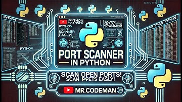 🔥 Python Port Scanner - Scan Open Ports Like a Pro! 🚀