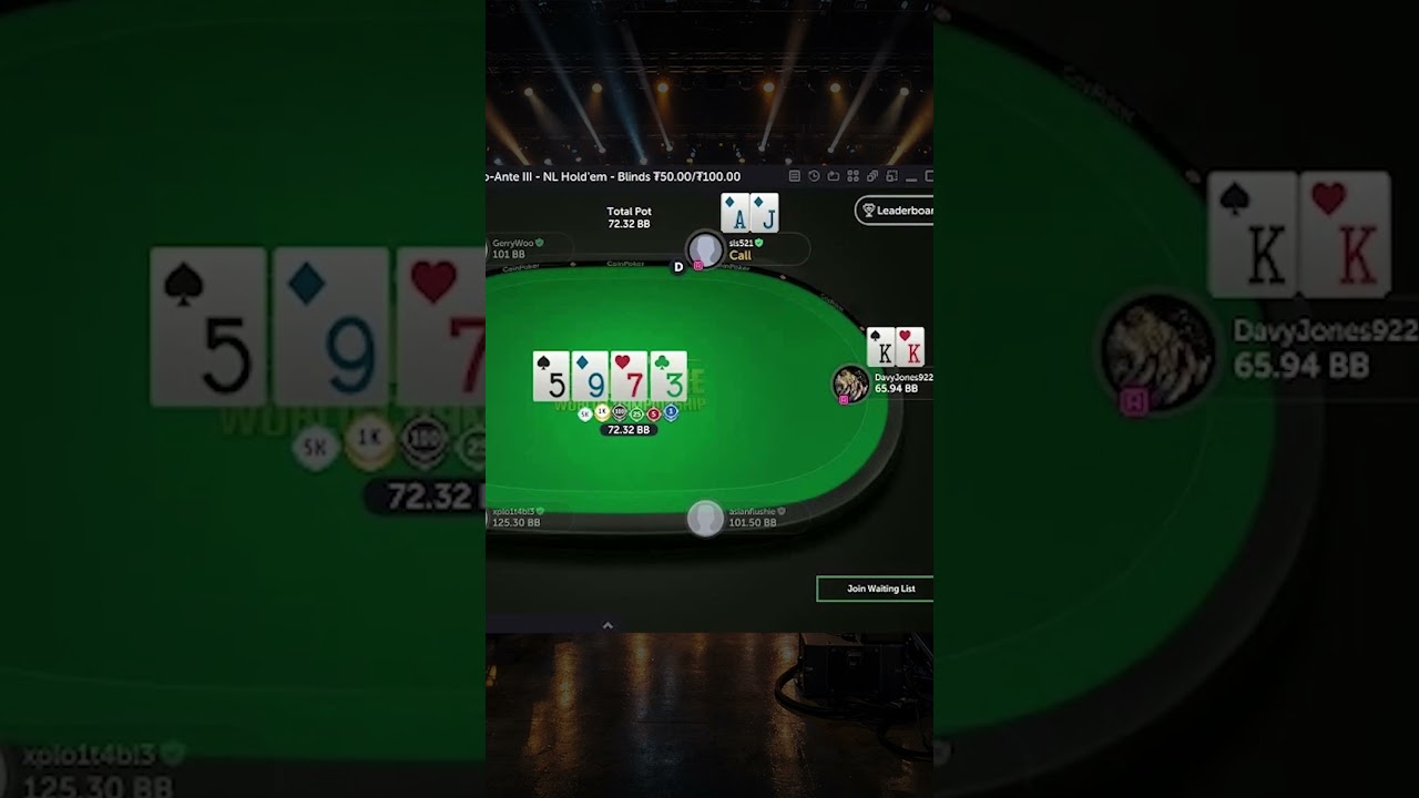 DavyJones922 getting a big donation at the 2025 CGWC #highstakespoker #pokerplayer #pokerlife #poker