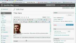 Wordpress Lesson 5 Adding Media