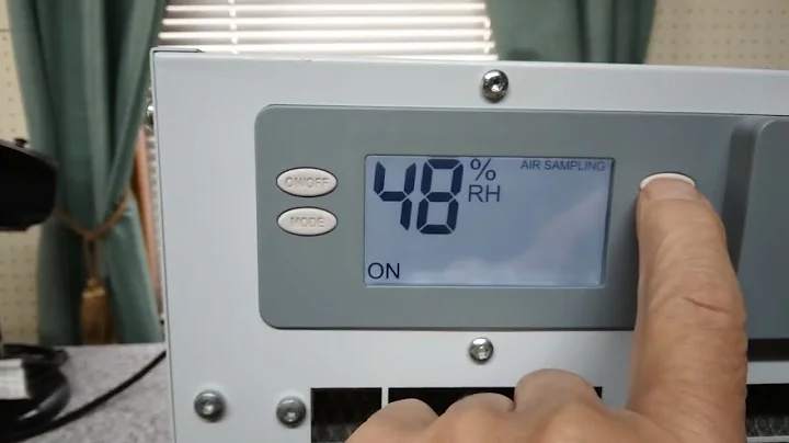 Aprilaire Dehumidifier - Easy to set!