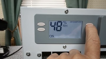 Aprilaire Dehumidifier - Easy to set!