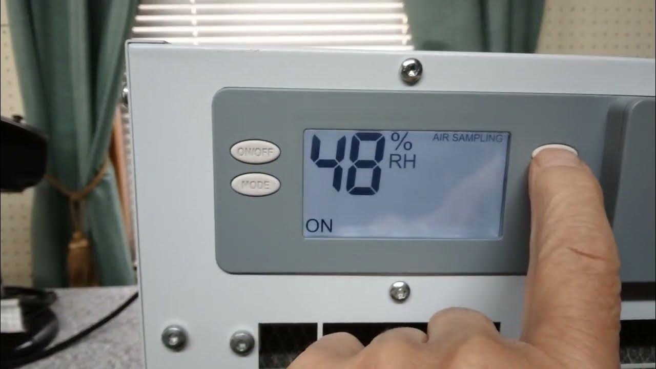 Aprilaire Dehumidifier Easy to set! YouTube