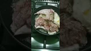 Cooking an Arabian wild rabbit/طبخ ارنب بري عربي