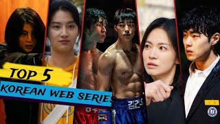 Top 5 best korean web series in hindi dubbed you should definitely watch.