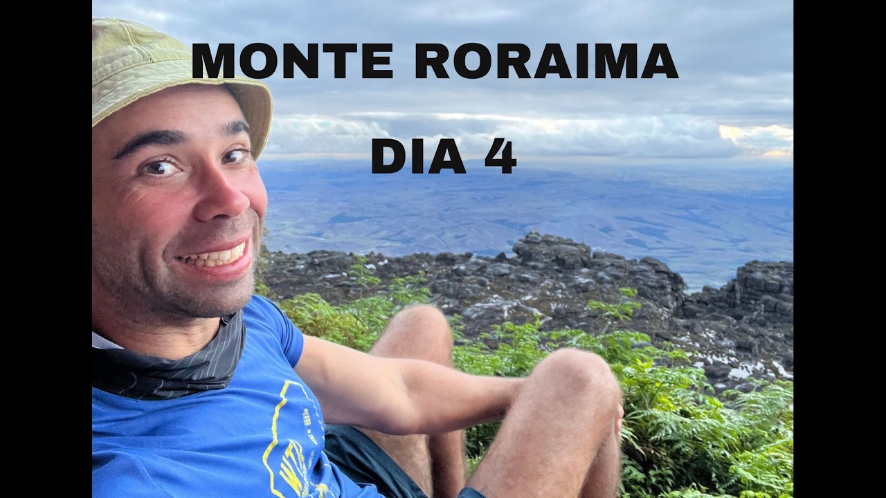Vale dos CRISTAIS - Ponto Triplo - Banho gelado no Fosso 🔥 MONTE RORAIMA - Dia 4