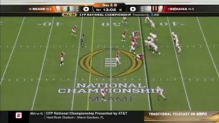 2026 CFP NATIONAL CHAMPIONSHIP Indiana vs Miami | ALL22 | FULL GAME replay (1/19/2026)