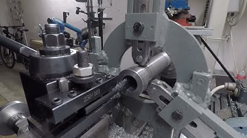 New Milling Machine Spindle - Part 2 - Morse Taper 3 drilling