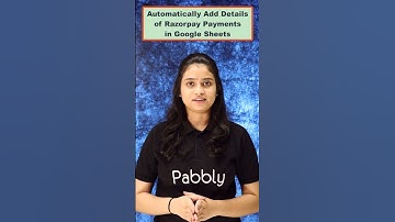 Add Razorpay Payment Details in Google Sheets Automatically #shorts #razorpay