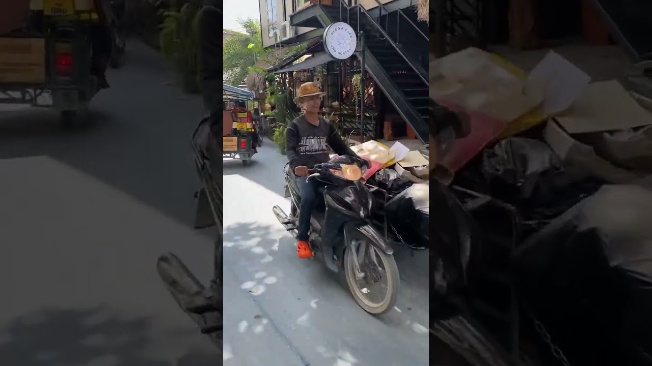 Прогулка по улицам острова Ко Липе, Тайланд 