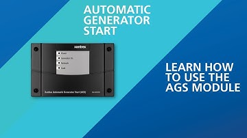 How to Use the Automatic Generator Start Module - FREEDOM SW 3012 Hybrid Inverter/Charger