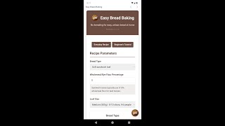 Easy Bread Baking App screenshot 2