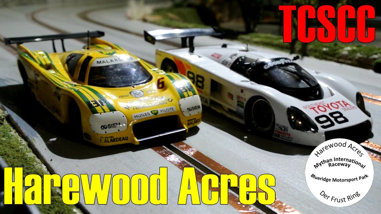 Harewood Acres Slot Car Racing Action from November 5, 2025