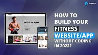 How to build your fitness website/app without coding in 2022?