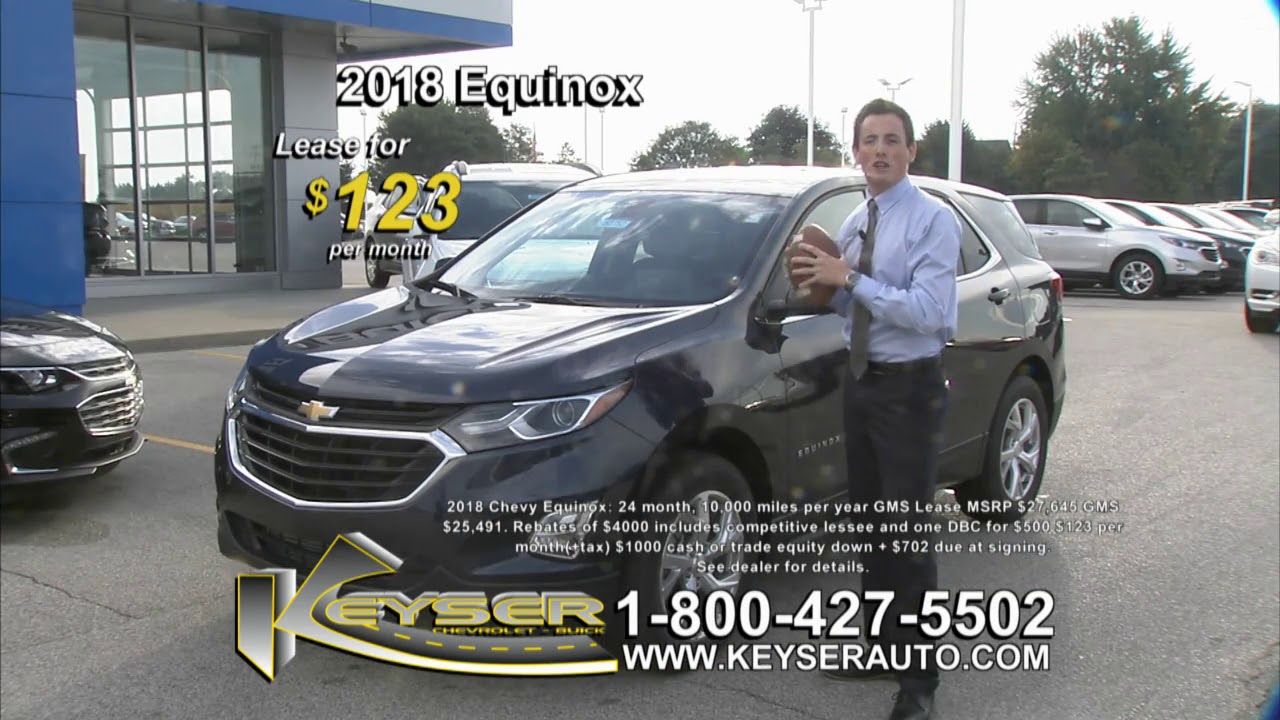 Keyser Chevrolet Buick at the Corner of Savings! September 2017