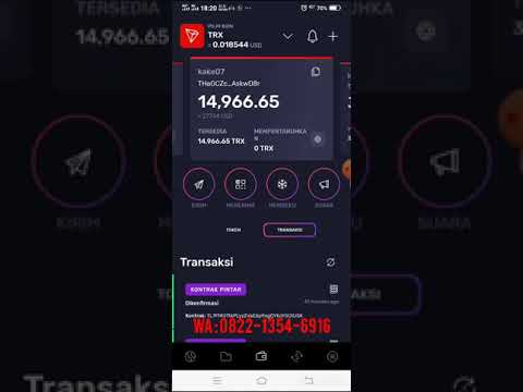 Trik Jitu Modal 800Rb jadi 7 Akun di Forsagetron hasil WD Otomatis di Wallet Tron