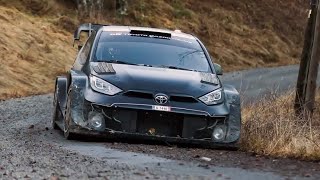 Test Sébastien Ogier | Pré Wrc Rally Monte-Carlo 2024 Toyota Yaris Gr Rally1 | Full Hd