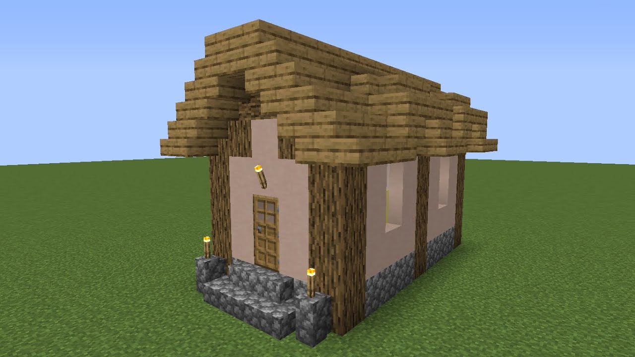 How to Build a Minecraft Village church 2 YouTube