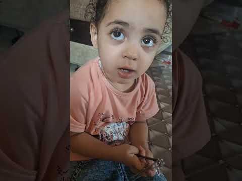 مسك مش بتسمع الكلام وهتتعور مسك Cutebaby Cute Baby Funny اكسبلور ماما Comedy Love Babygirl