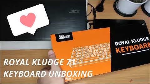 1ST TIME UNBOXING - RK71 Wired / Wireless Bluetooth Dual-mode Mechanical Keyboard (Shopee)