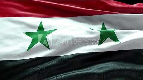 4k render Syria Flag video waving in wind Syria Flag Wave Loop waving in wind Syria Flag Syria Flag