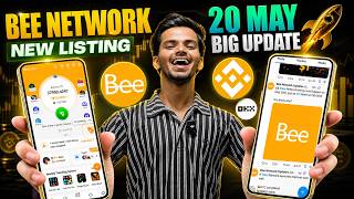 🚨$Bee Listed in OKX and BINANCE ?🔥| 🚀 Bee Network Listing