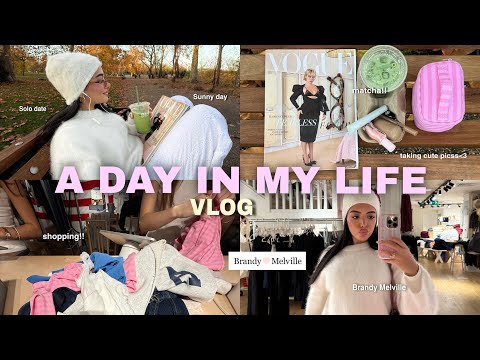 A DAY IN MY LIFE🎀🧸🩰*London girly* shopping, talks, matcha, hyde park, etc..