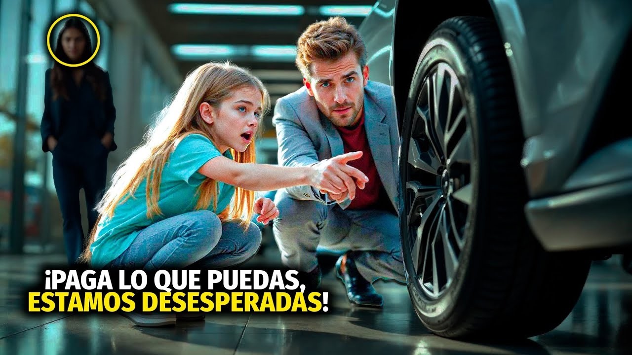 UNA NIÑITA INSISTÍA AL MILLONARIO: “¡LOS FRENOS NO FUNCIONARÁN!” ÉL SALTA DEL AUTO Y LO QUE PASA...