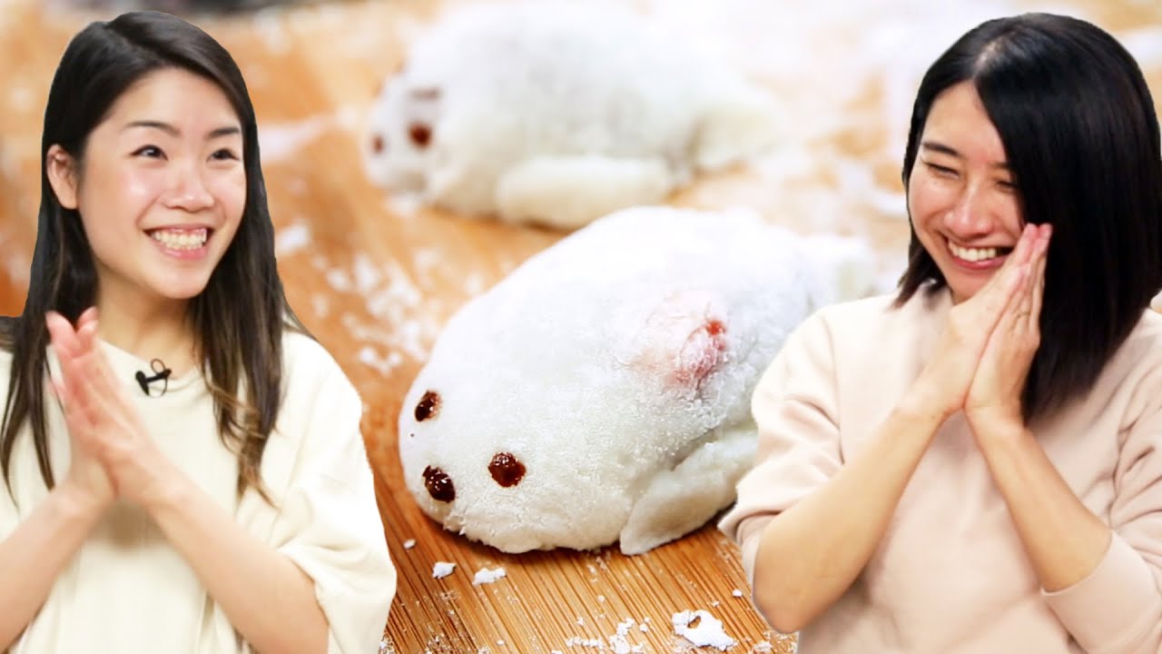 I Try Making Cute Seal Mochi For Rie • Tasty