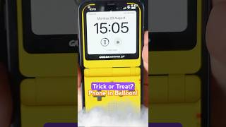 🎈📱Phone in balloon Magic Trick! #Magictrick #balloon #illusion #shorts