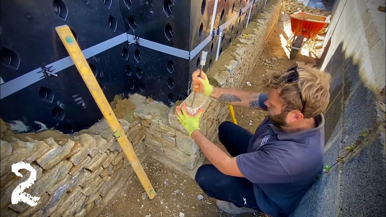 Stone House Build 2 - YouTube
