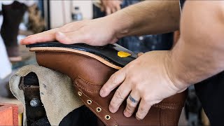 World's Toughest Farming Boot: How It's Made  Nicks Handmade Boots | ASMR