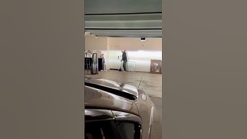 Jumping over the garage sensor gone wrong😂