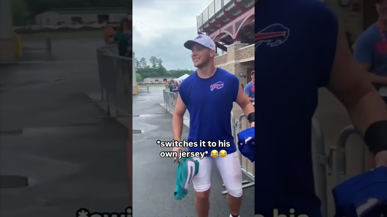 Josh Allen had to find another jersey to sign | Bettor Together