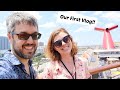 Boarding Carnival Paradise to CUBA | OUR FIRST VLOG!