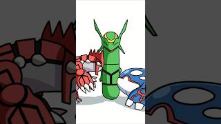 Average Groudon and Kyogre encounter #pokemon #shorts