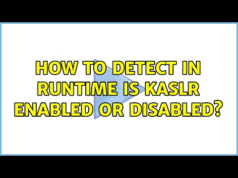 Ubuntu: How to detect in runtime is KASLR enabled or disabled? (2 Solutions!!)