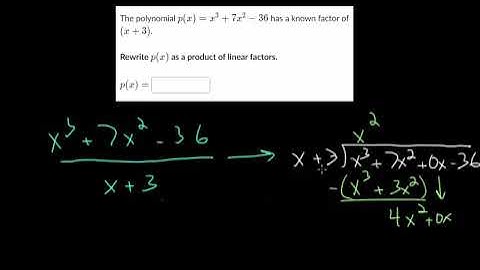 Factor Using Polynomial Division: Missing Term