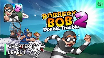 Robbery Bob 2 | Ch 1: Level 1 | Playa Mafioso | Gameplay Walkthrough | iOS, Android | GamingPioneer