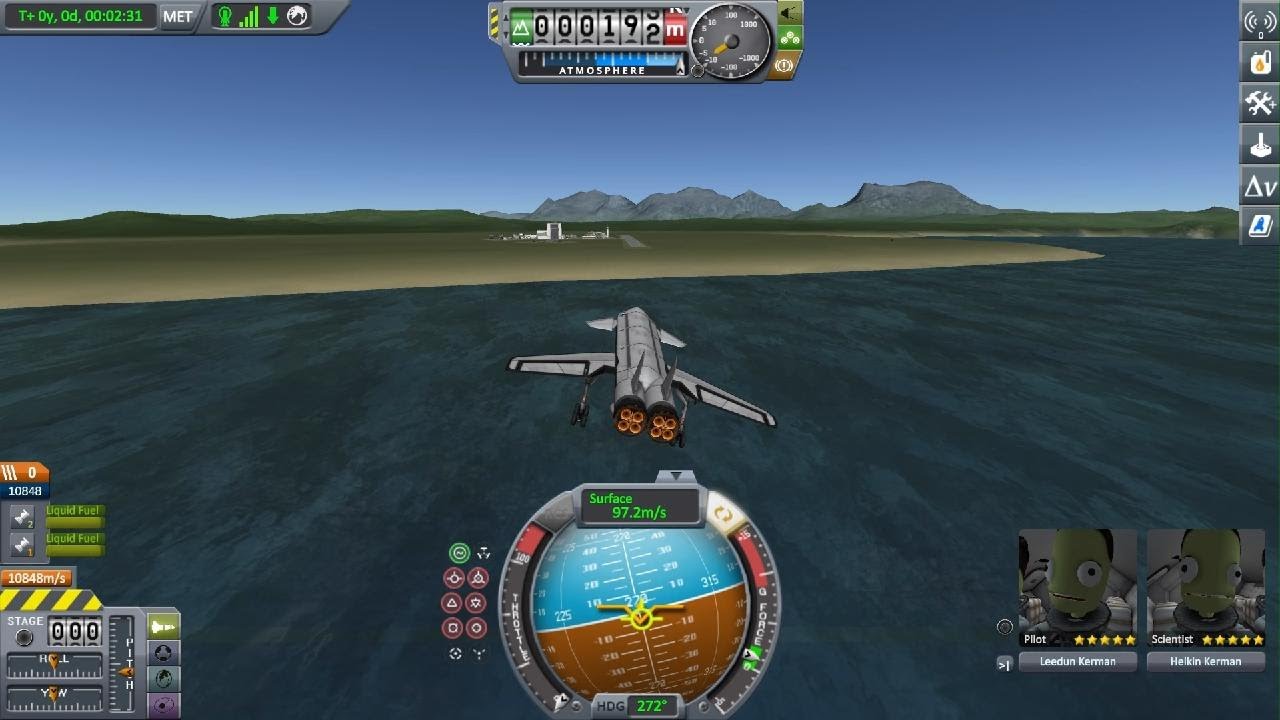 Kerbal Space Program Enhanced Edition First successful Landing! - YouTube