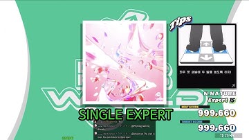 【DDR WORLD】 愛氏AIされ 【SP EXPERT】 999,830