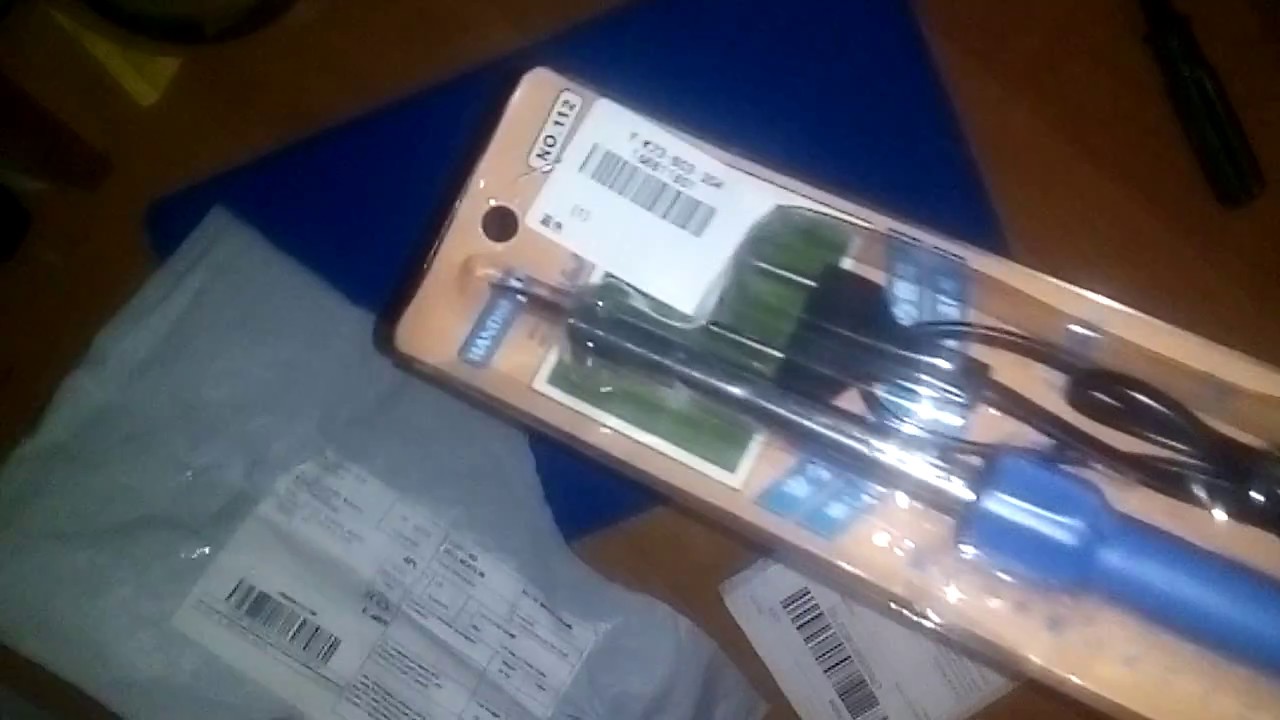 паяльник 60 ватт - YouTube