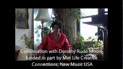 Dorothy Rudd Moore, conversation with the composer, June 2012 Part 1