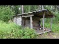 Путешествие на Ямозеро Ч12. Лесная изба - охотничье зимовье. Сплав по реке Мезень. Северные деревни