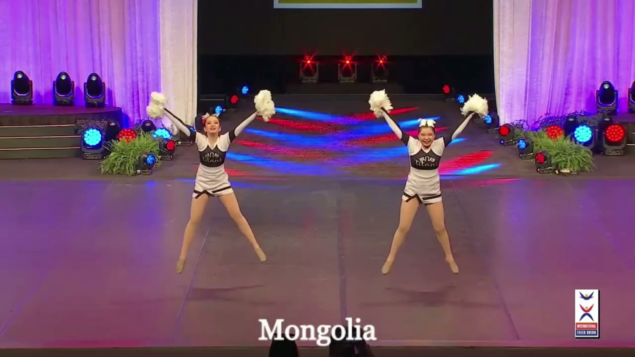 ICU Worlds 2022 Doubles Pom - Team Mongolia