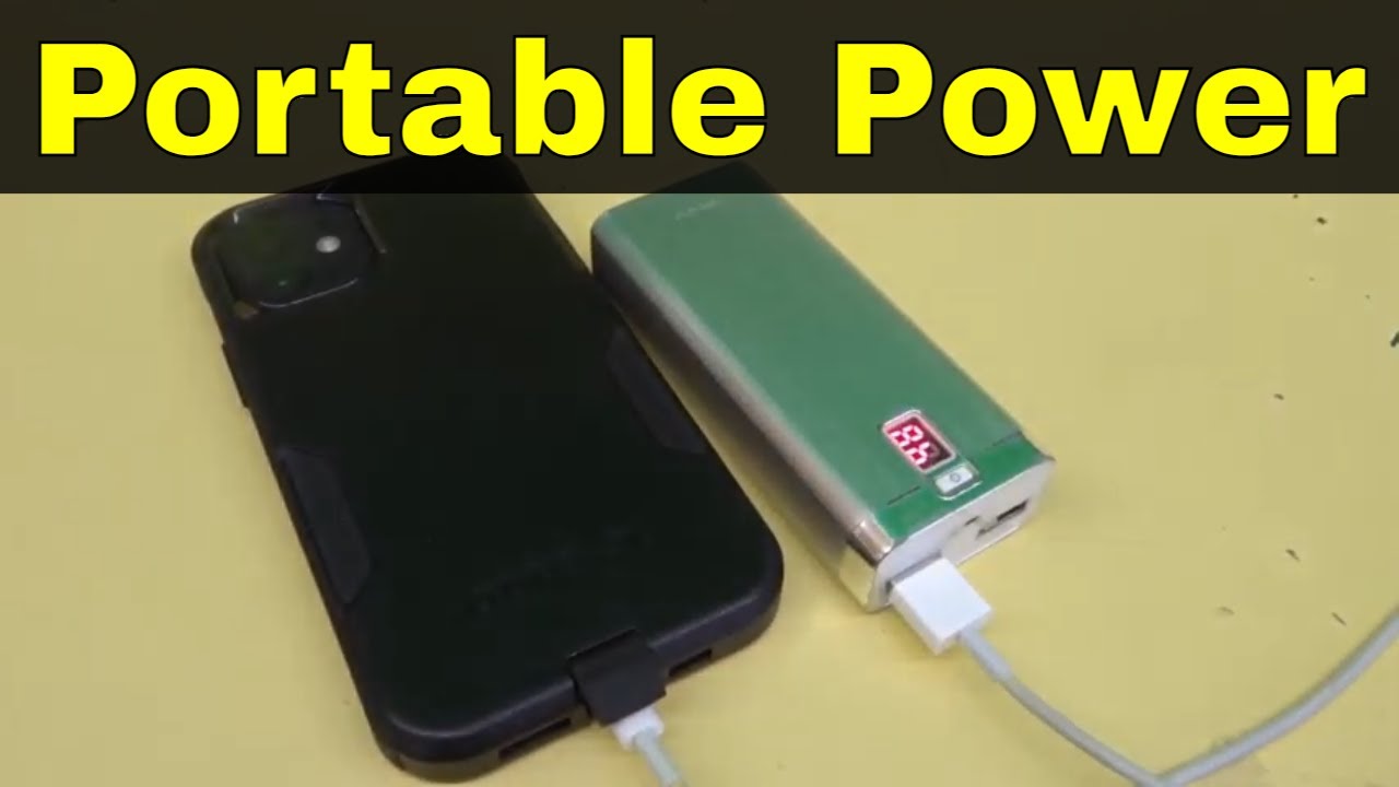 Tu Possuis Conhecimento Sem Poder II Portable Battery Charger by