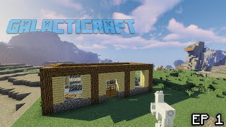 The Journey Begins | GalactiCraft Ep 1