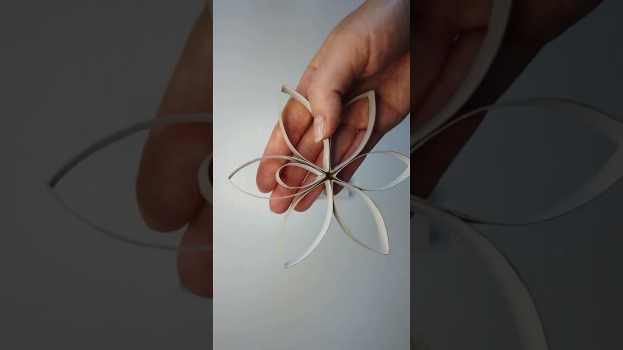 ❄️ Amazing Winter Craft ❄️ #amazing #winter #craft #idea #snowflake #diy #paper #rolls #christmas