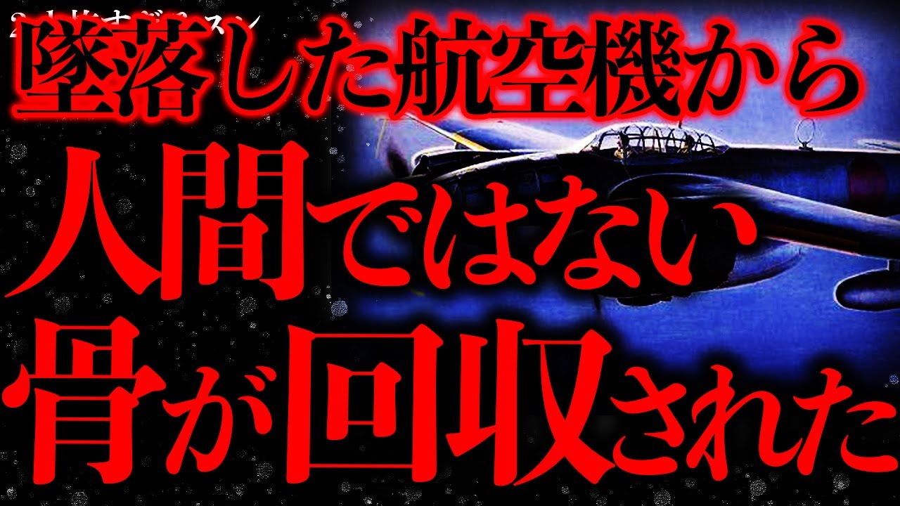 【UFO•宇宙人の怖い話まとめ】飛行機の残骸から『人間の物ではない骨』が見つかった事件←これヤバいんじゃね…？【2ch怖いスレ】【ゆっくり解説】